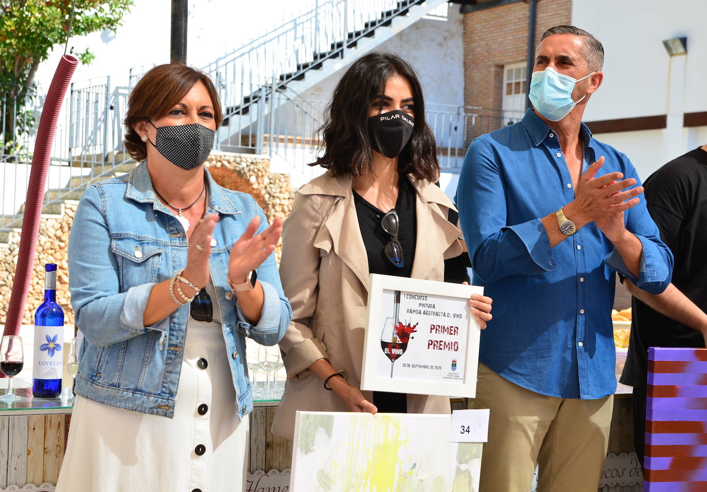 Fotos: Concurso de pintura rápida abstracta en Huétor Vega