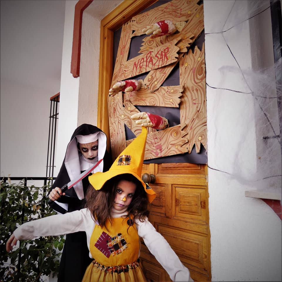 Fotos: Halloween desde casa en Huétor Vega