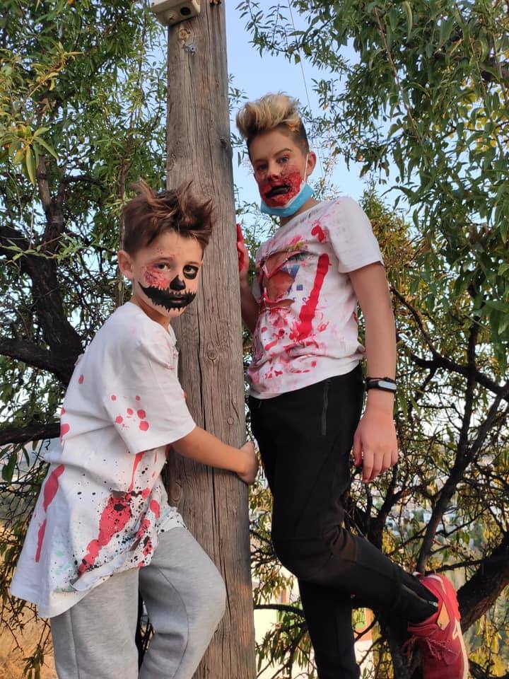 Fotos: Halloween desde casa en Huétor Vega