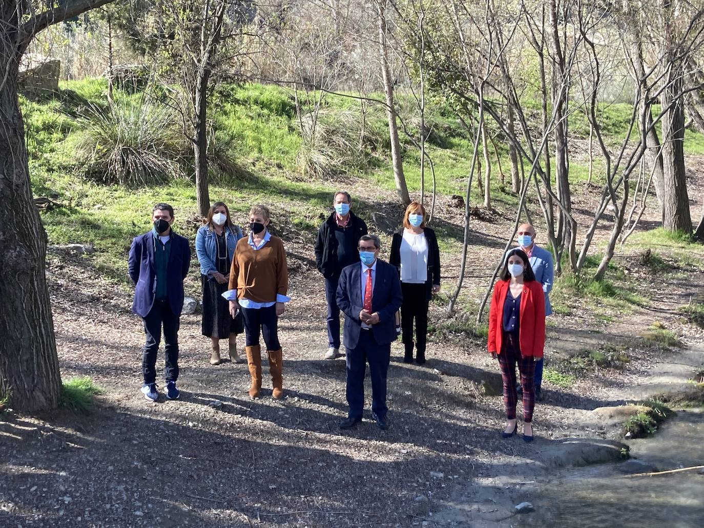 Presentación del proyecto 'Custodia los ríos de Granada', en Cenes de la Vega.