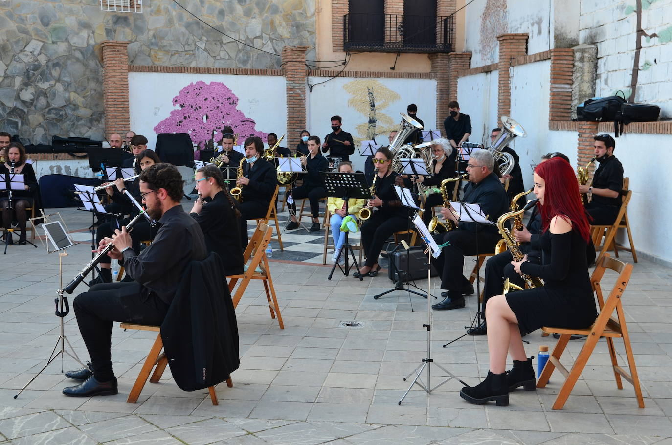 Concierto de la Banda de Música de Huétor Vega en Jueves Santo.