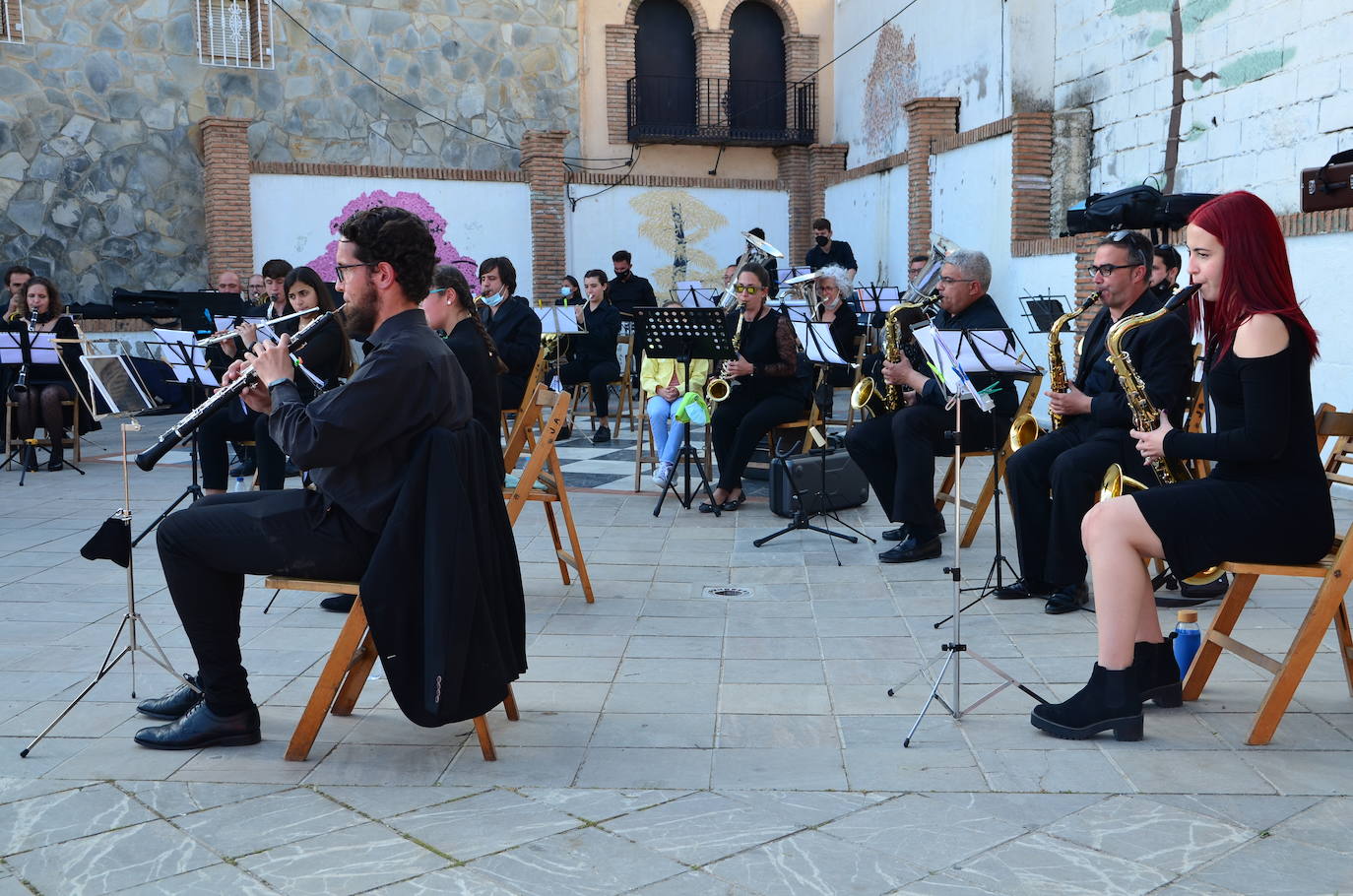 Concierto de la Banda de Música de Huétor Vega en Jueves Santo.