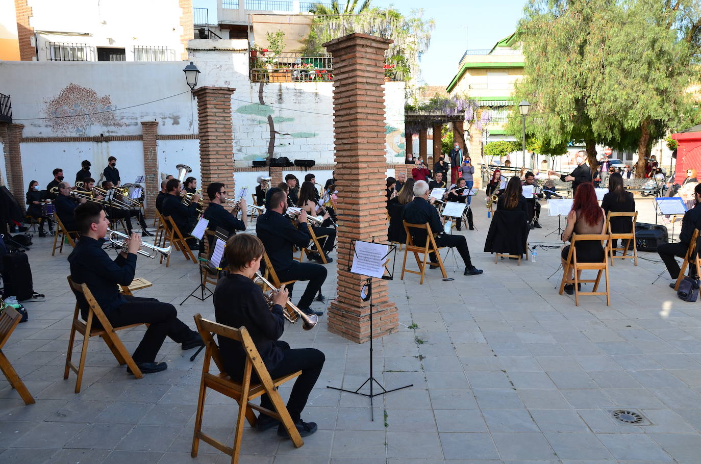 Concierto de la Banda de Música de Huétor Vega en Jueves Santo.