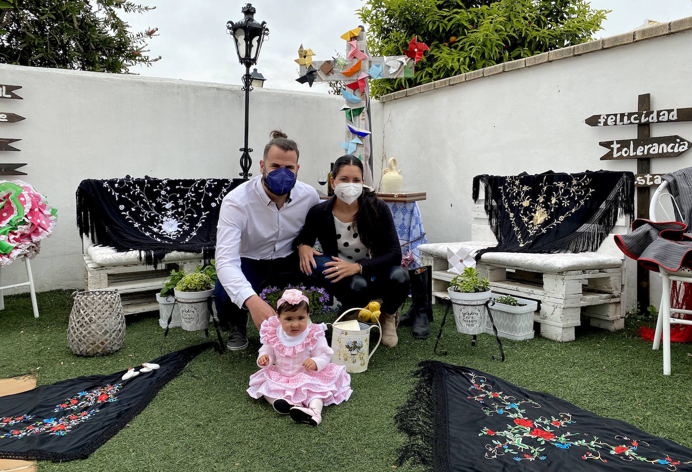 Cruz en la calle Antonio Machado.