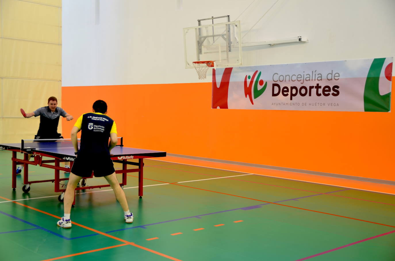 El Covirán Huétor Vega, el equipo con el que Granada vuelve a tener un representante en la máxima liga nacional de tenis de mesa.