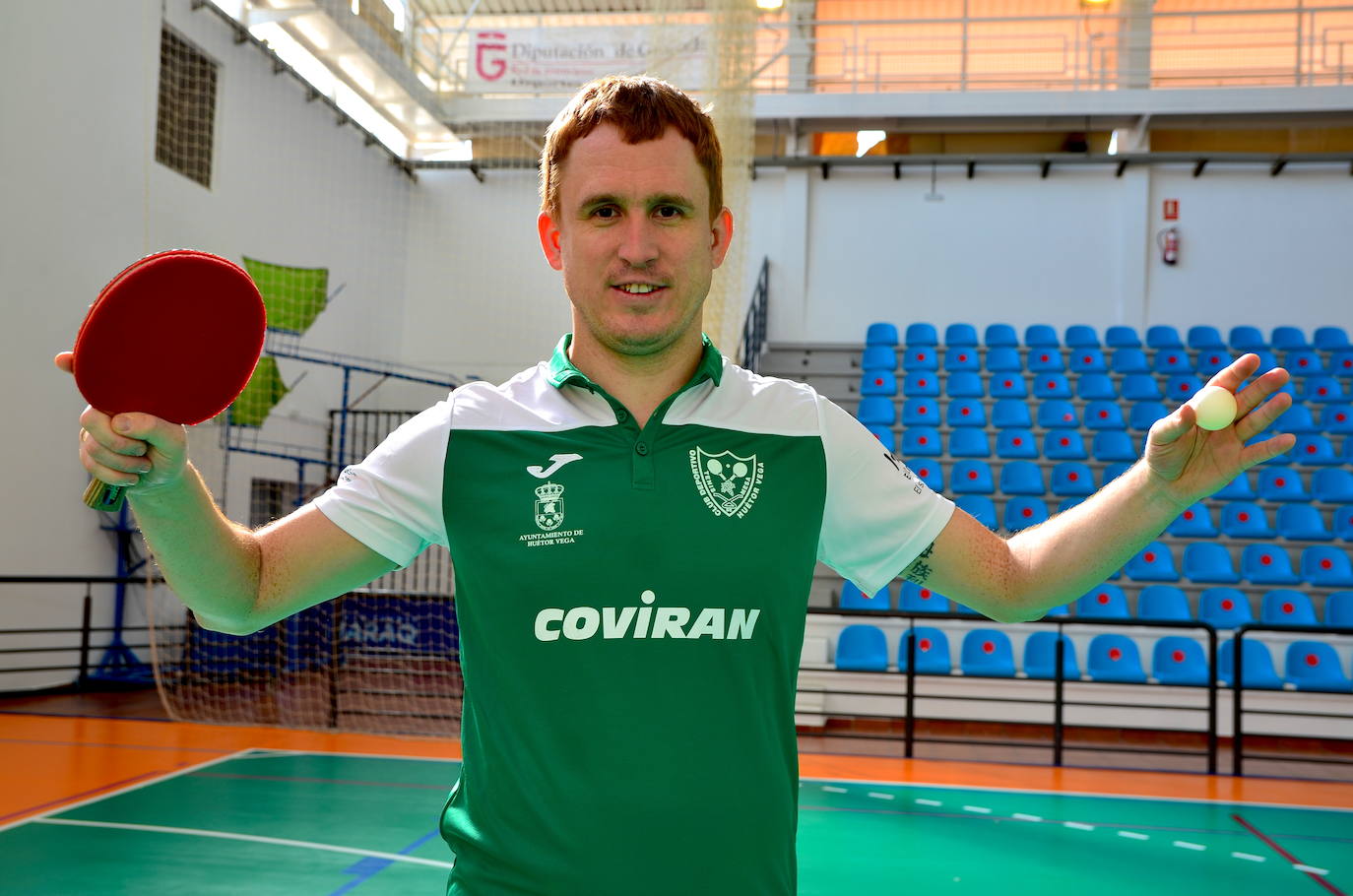 El Covirán Huétor Vega, el equipo con el que Granada vuelve a tener un representante en la máxima liga nacional de tenis de mesa.