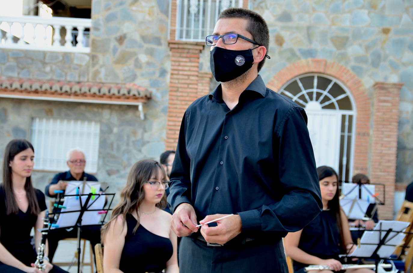 La Banda de Música de Huétor Vega tocó pasodobles clásicos y recientes.