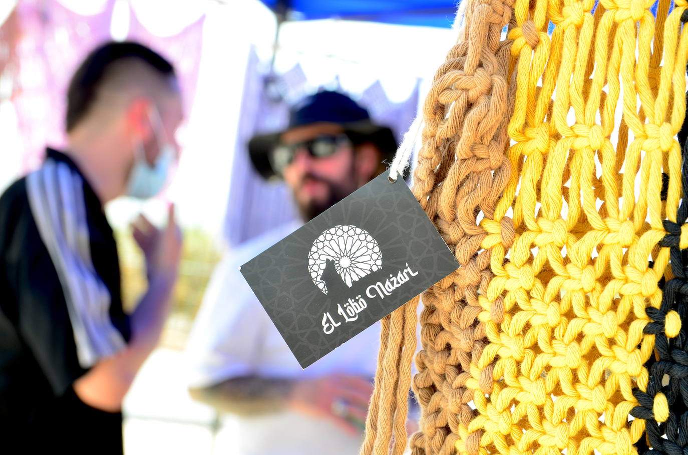 Artesanos de Huétor Vega, reunidos por primera vez en una feria.