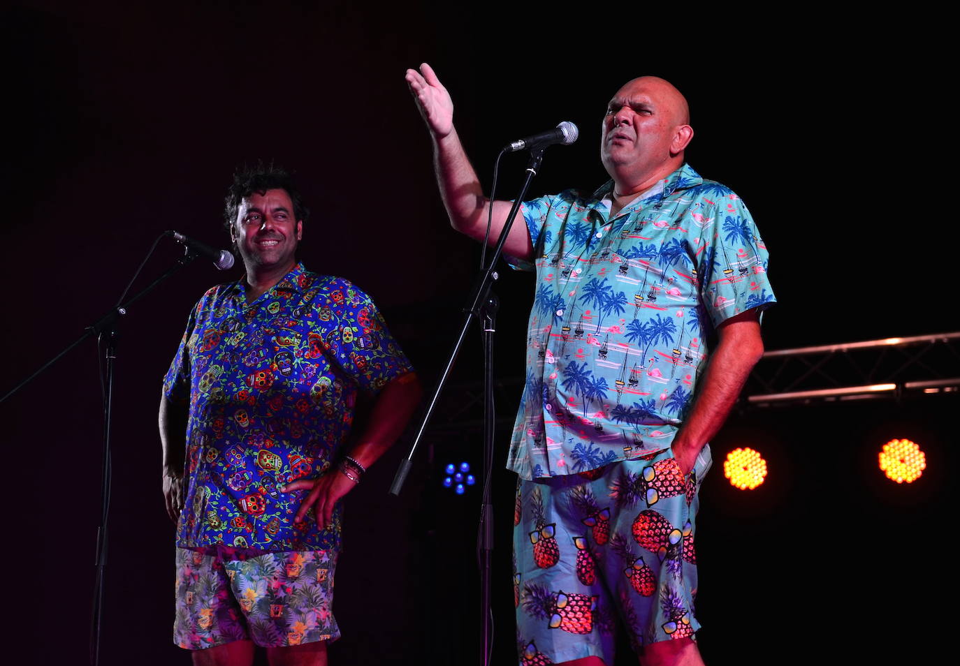 El espectáculo de humor de El Comandante Lara triunfó a lo grande.