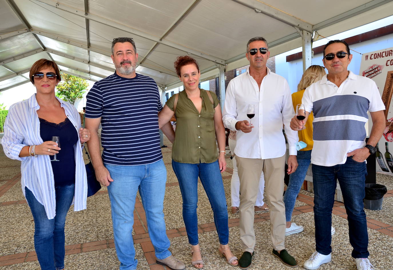 Fotos: Concurso de pintura rápida abstracta de Huétor Vega