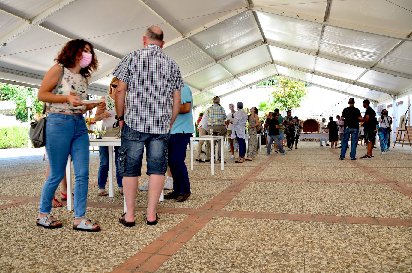 Fotos: Concurso de pintura rápida abstracta de Huétor Vega