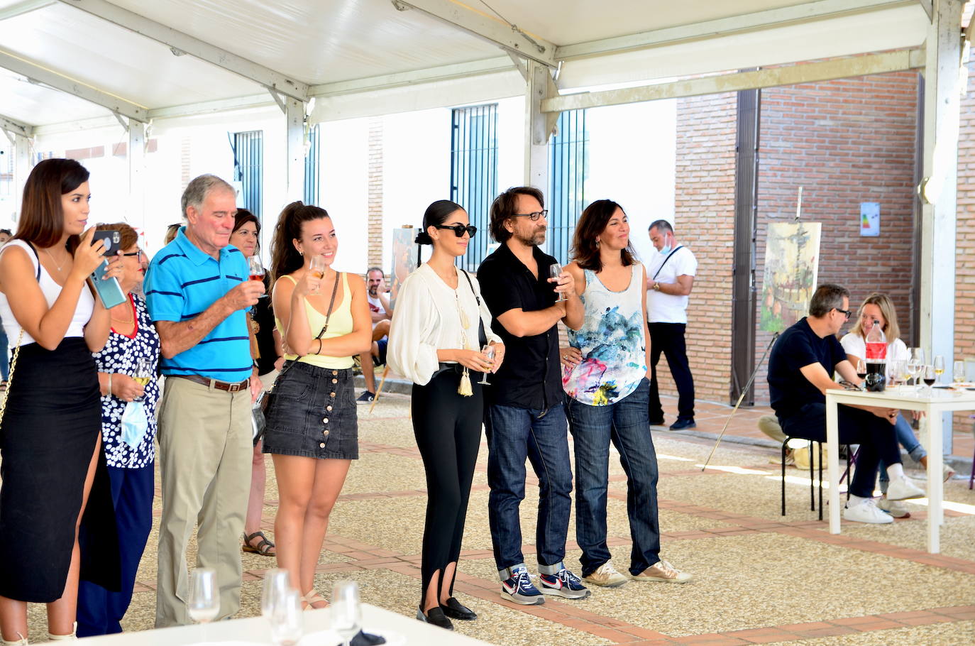 Fotos: Concurso de pintura rápida abstracta de Huétor Vega