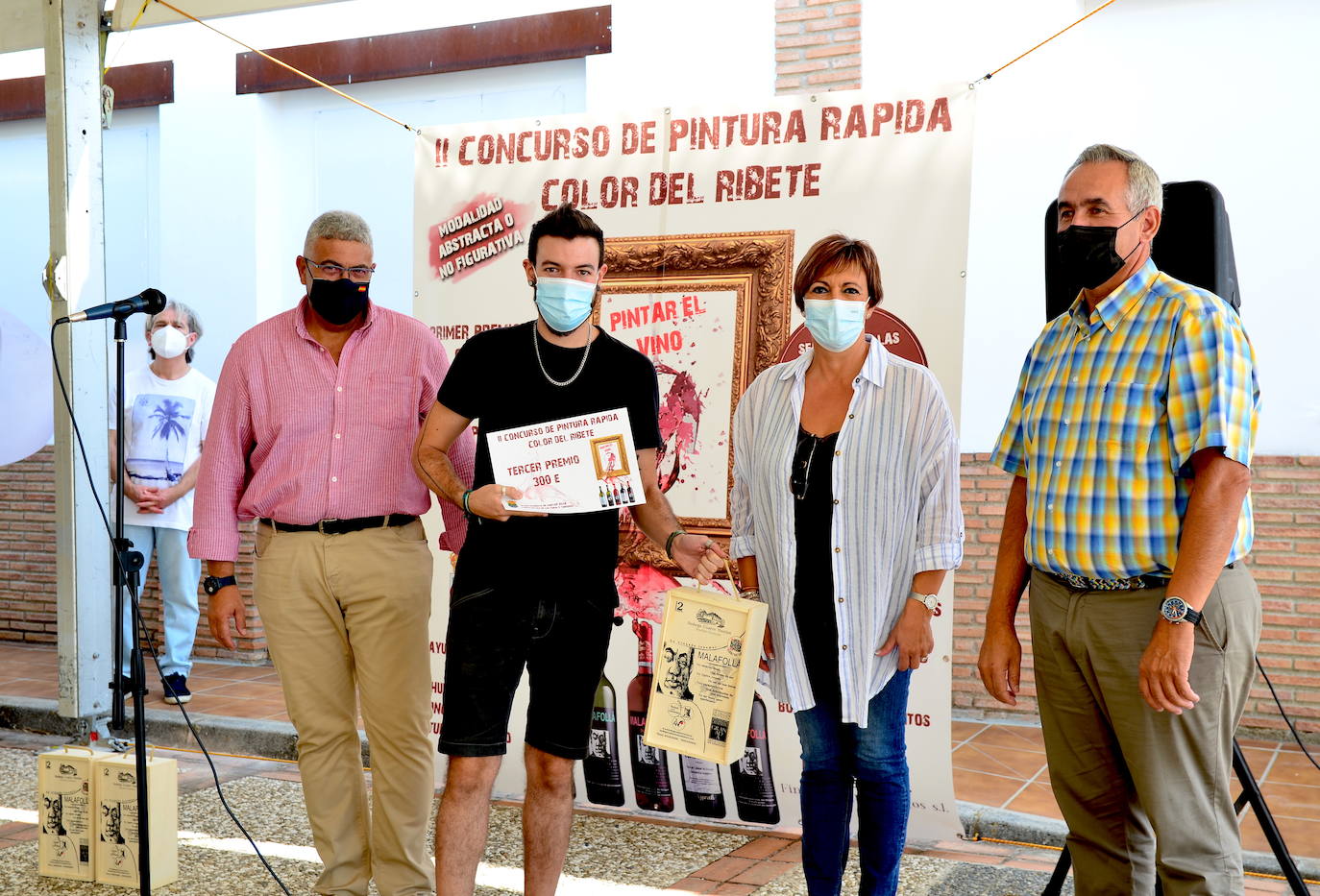 Fotos: Concurso de pintura rápida abstracta de Huétor Vega