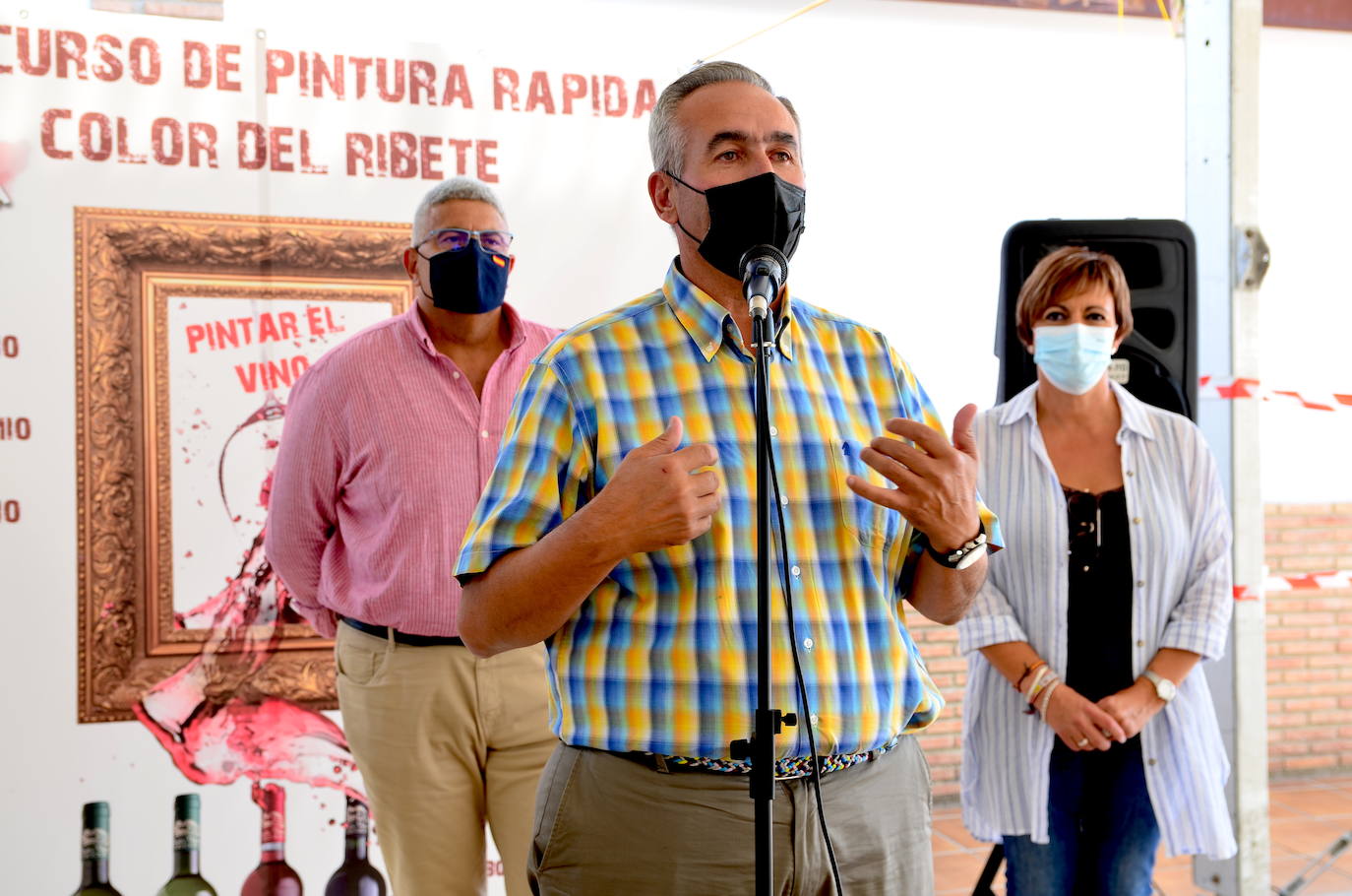 Fotos: Concurso de pintura rápida abstracta de Huétor Vega