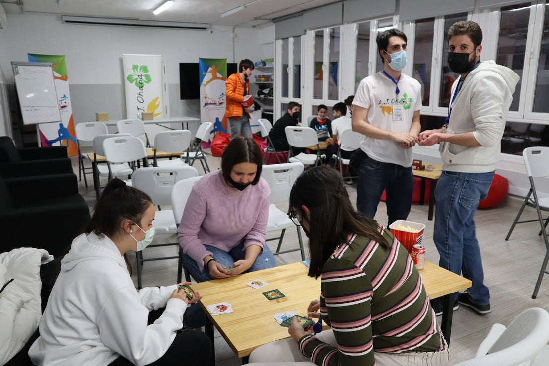 Fotos: Juegos 'sin cobertura' en el Espacio Joven de Huétor