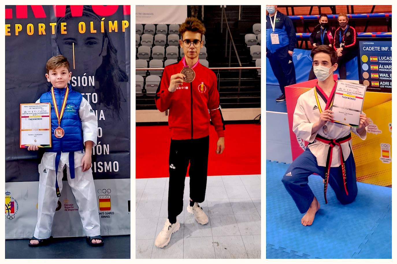 Liam Hita, bronce nacional. El hito de Alejandro del Pino. Álvaro Ballesteros, cerca de representar a España en Corea 2022.