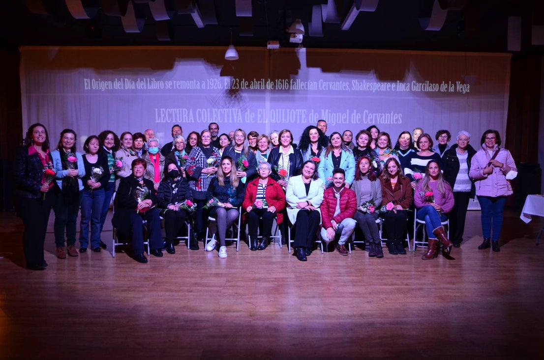 Fotos: Lectura colectiva de ‘El Quijote’ en Huétor Vega