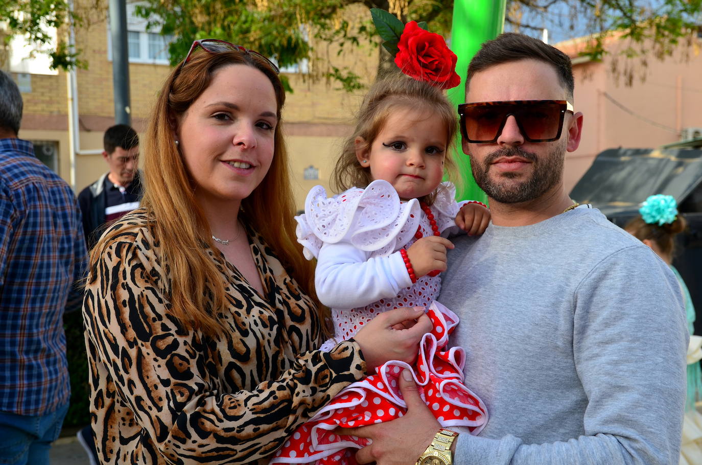 Ambiente en la plaza Abdal Malik de Huétor Vega.