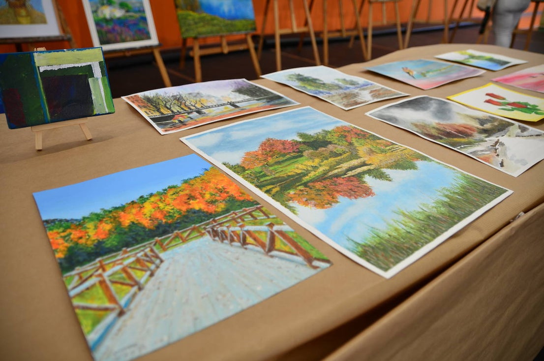 Taller de pintura.