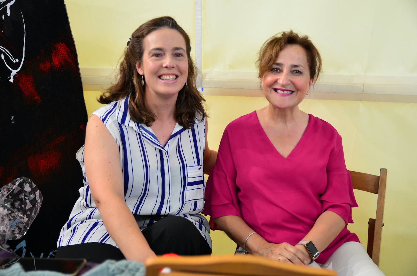 Sonrisas para despedir la temporada de talleres.