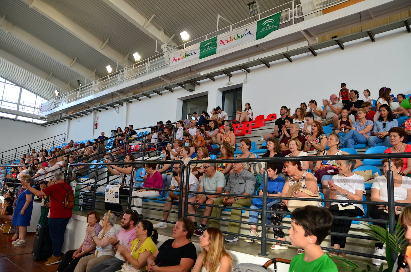 Ambiente en las gradas.