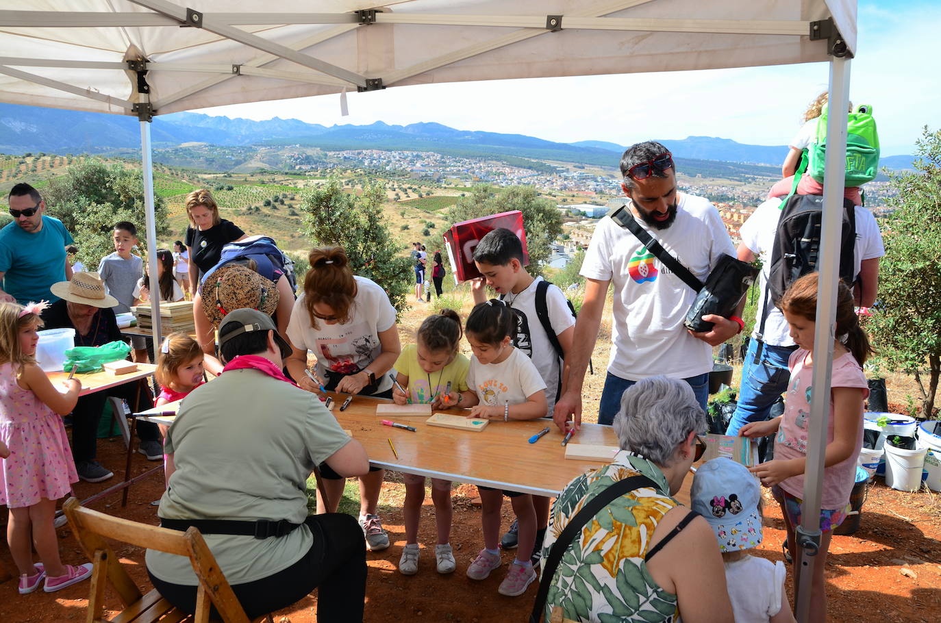 Huétor Vega se ha convertido en un punto de referencia el Día Mundial del Medio Ambiente.