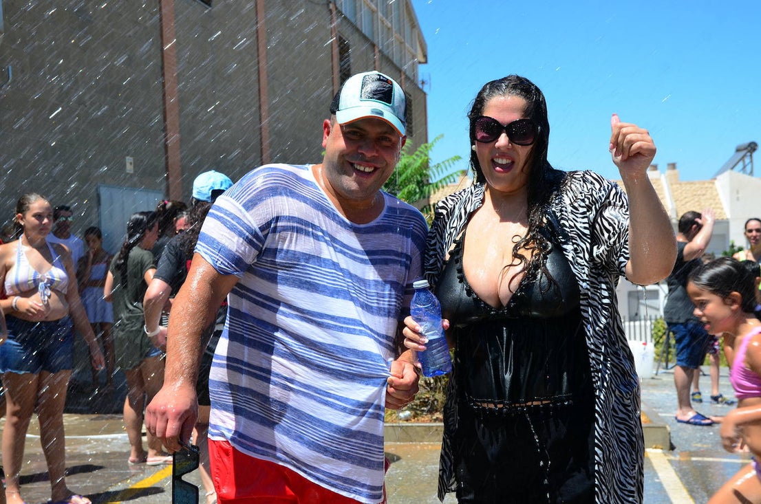 Fiesta del Agua, hoy junto al pabellón deportivo La Libertad de Huétor Vega.
