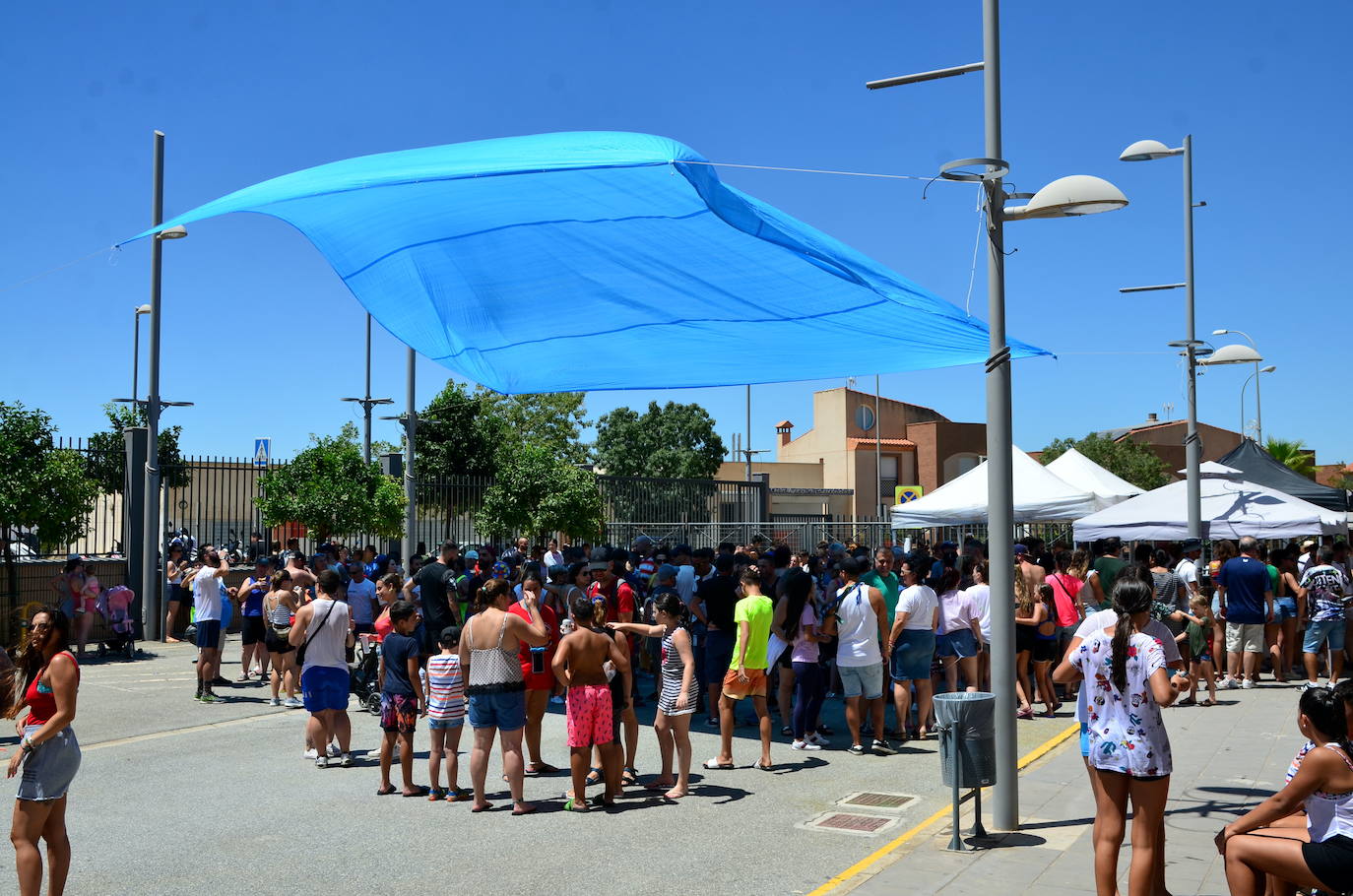 Barbacoa, hoy junto al pabellón deportivo La Libertad de Huétor Vega.
