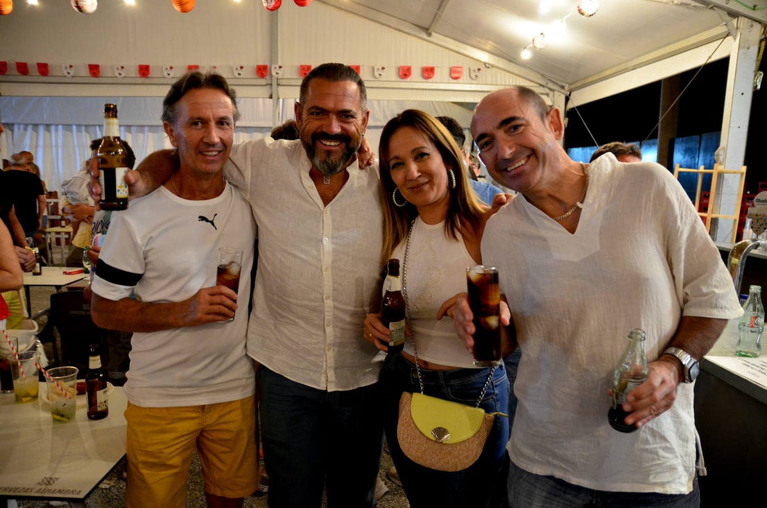 Impresionante ambiente en la feria de Huétor Vega.