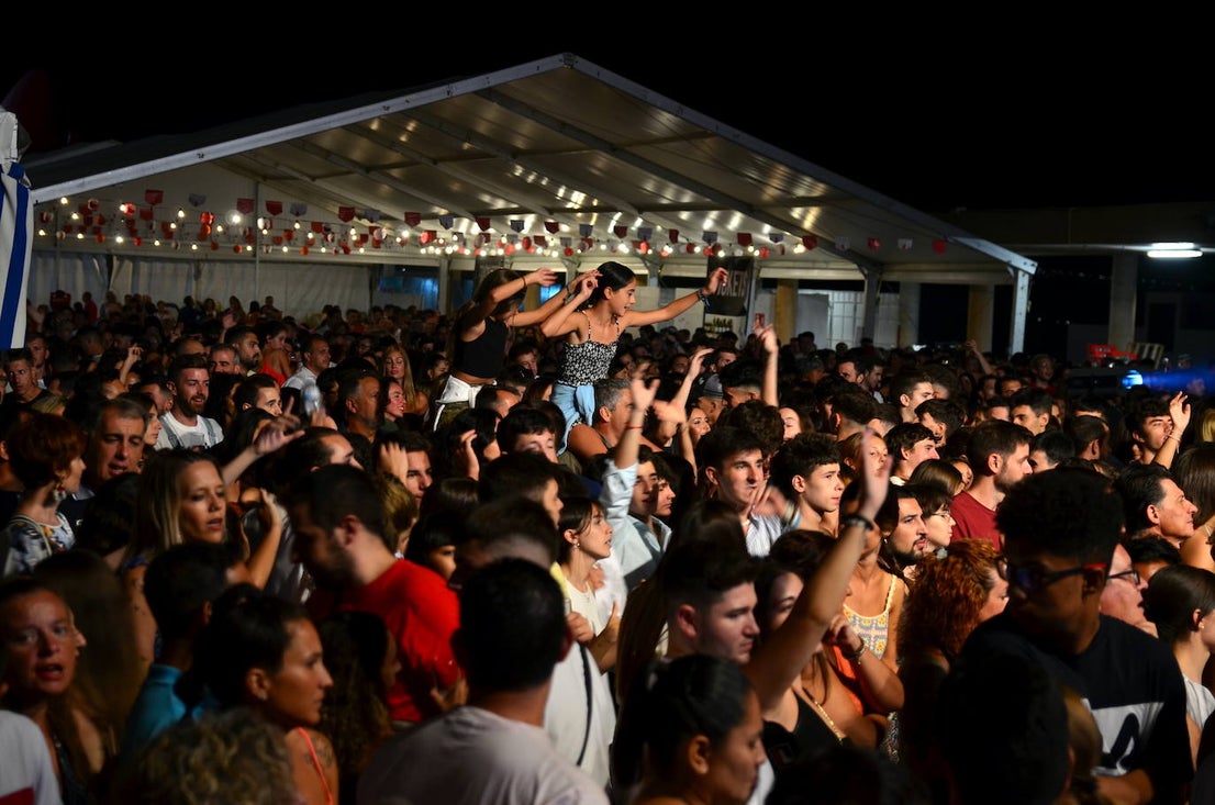 Impresionante ambiente en la feria de Huétor Vega.