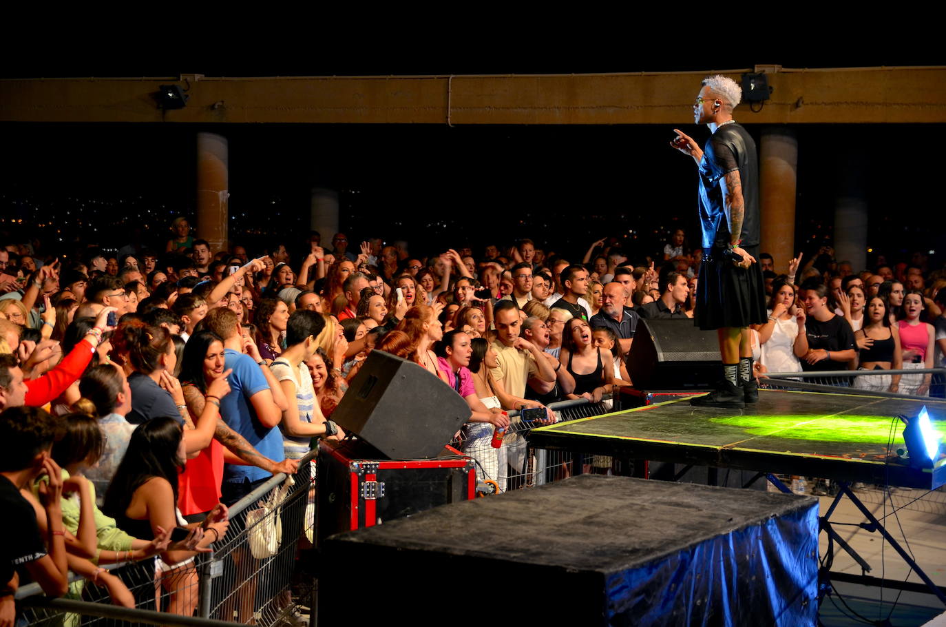 Impresionante ambiente en la feria de Huétor Vega.