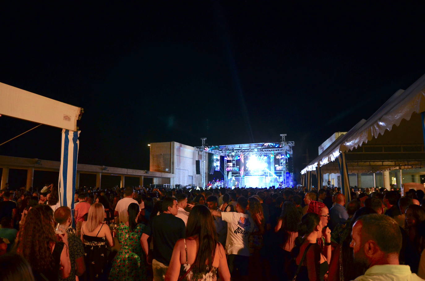 Impresionante ambiente en la feria de Huétor Vega.