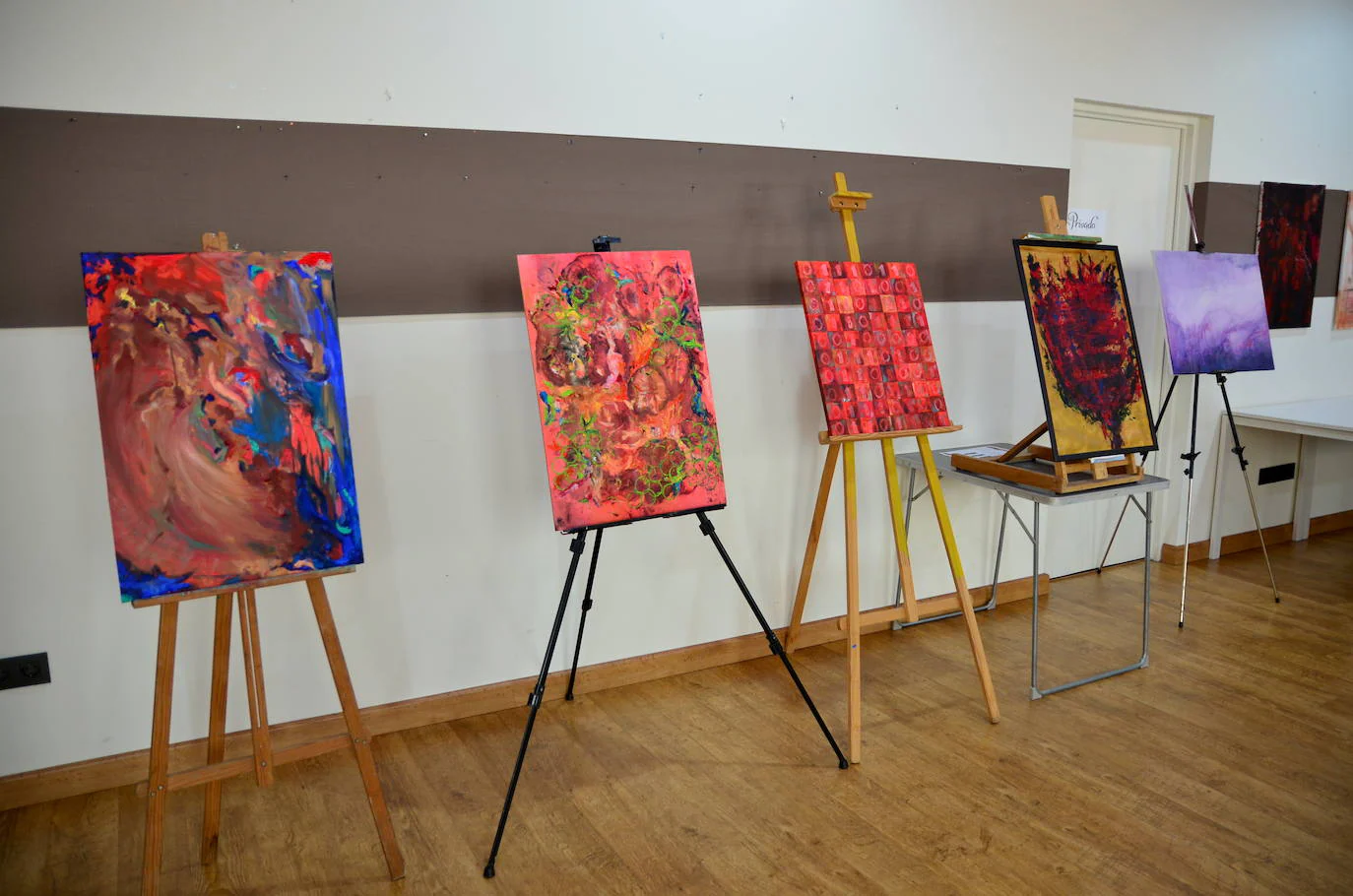 Tercera edición del concurso de pintura rápida abstracta ‘El color del ribete’.