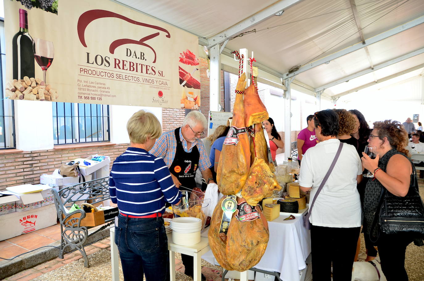 La Fiesta de la Vendimia, un encuentro gastronómico cada vez más popular en Huétor Vega.