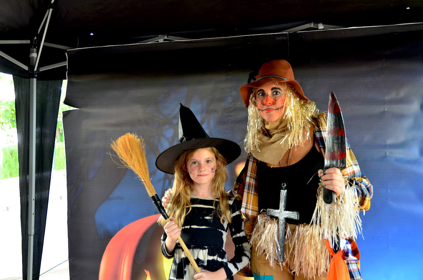 Tarde de Halloween, el terror divertido que ha campado por Huétor Vega.