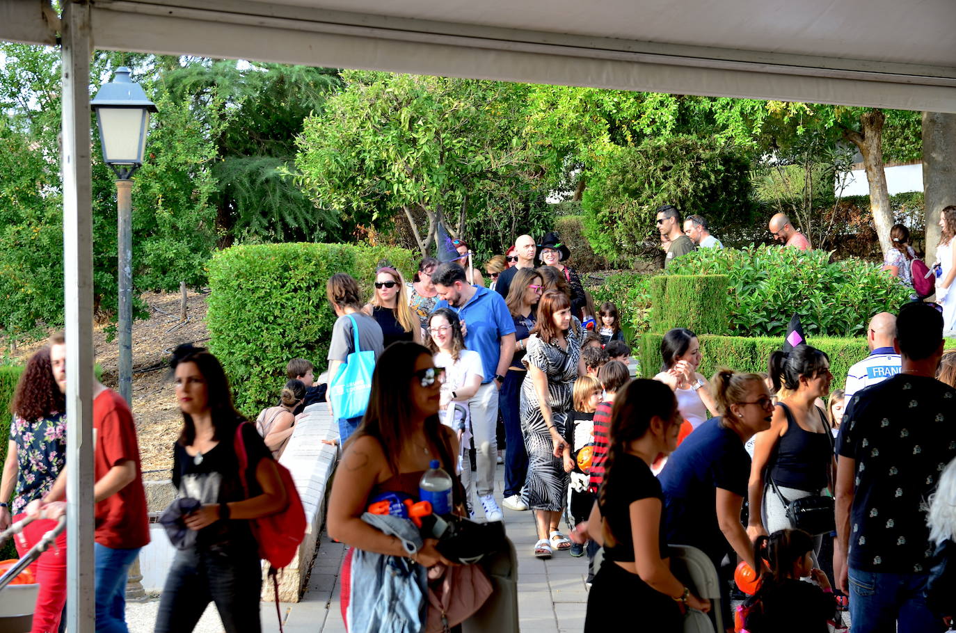 Tarde de Halloween, el terror divertido que ha campado por Huétor Vega.