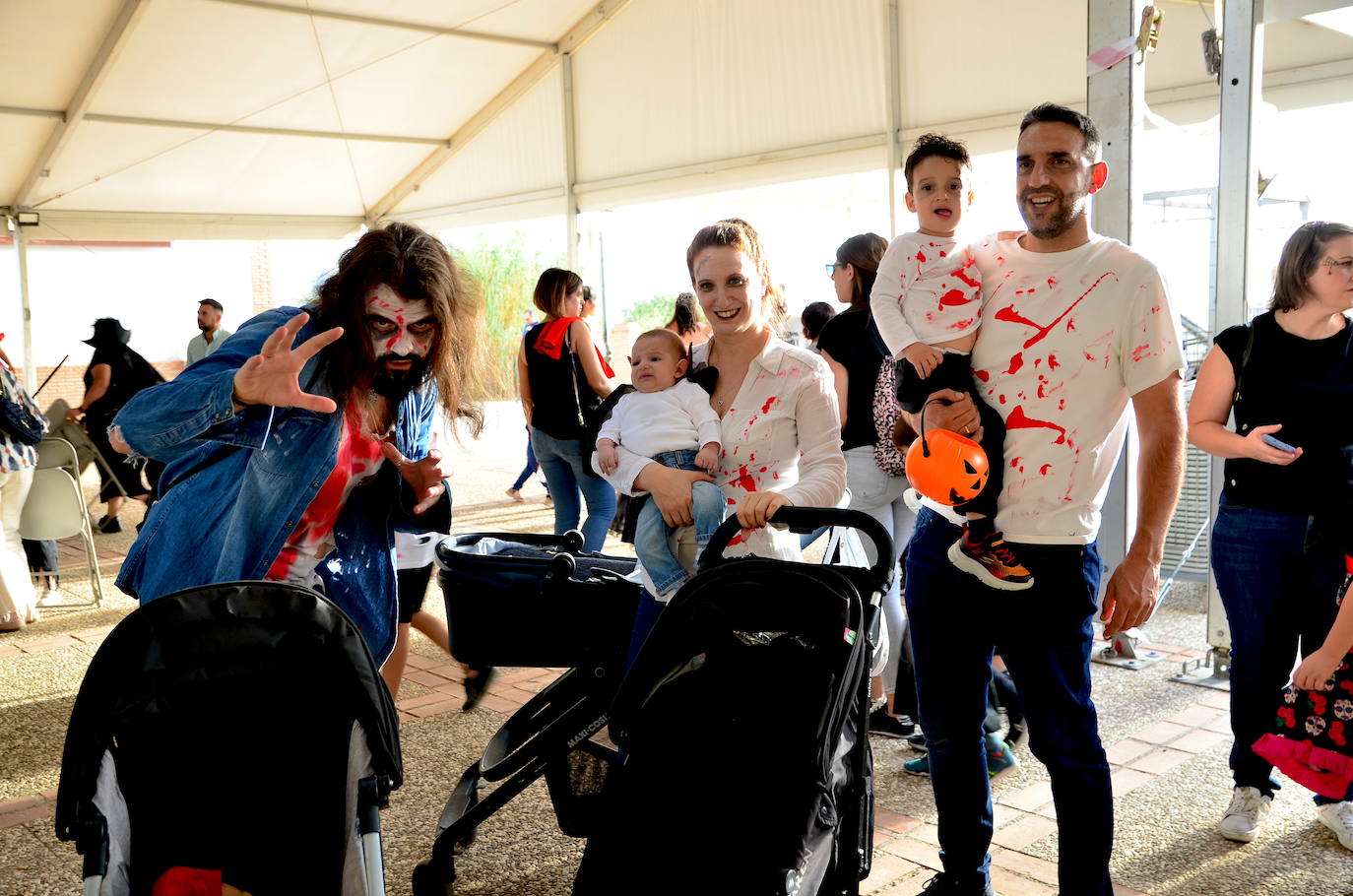 Tarde de Halloween, el terror divertido que ha campado por Huétor Vega.