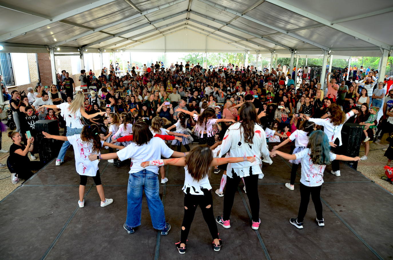 Tarde de Halloween, el terror divertido que ha campado por Huétor Vega.