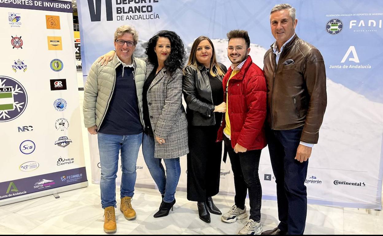 El Ayuntamiento de Huétor Vega, presente en la Gala del Deporte Blanco de Andalucía