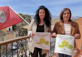 La alcaldesa, Elena Duque, y la concejala de Cultura y Turismo, Elisa González Pedraza, presentan el cartel de esta tercera edición.