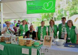 La merienda está organizada por la Junta Local de la Asociación Española Contra el Cáncer.