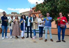Habas y saladillas en la Semana de la Vega, en la Plaza del Mentidero.