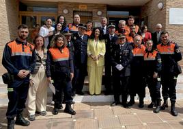 Protección Civil ha recibido la Medalla de Oro de Huétor Vega.