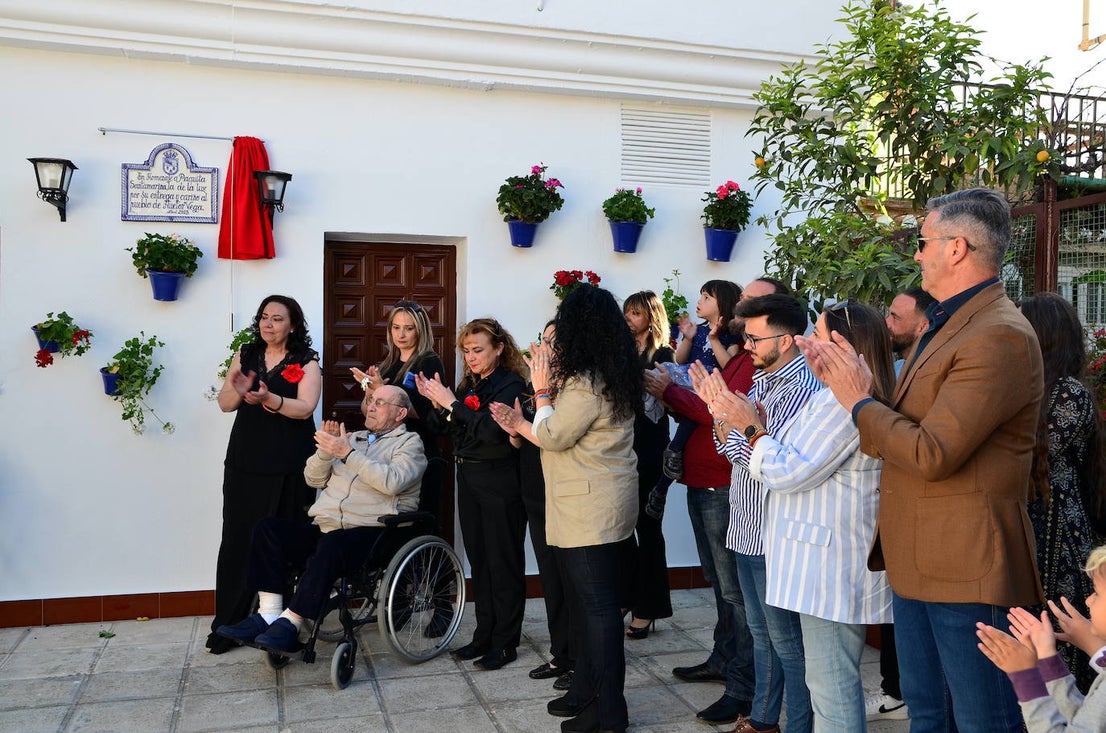 La placeta de Paquita 'La de la luz' en Huétor Vega