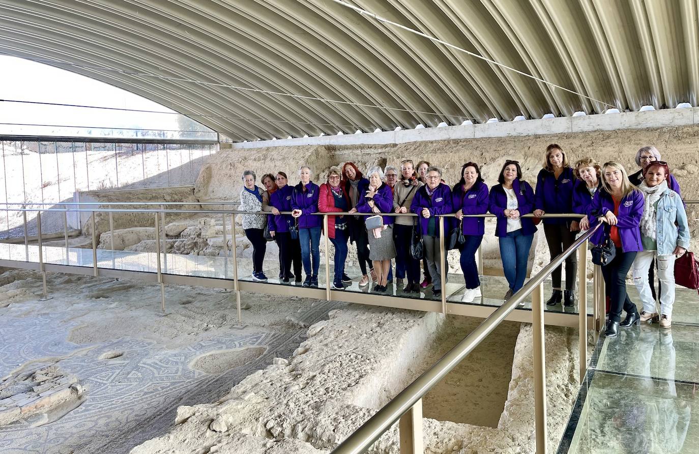 Visita reciente a la Villa Romana del Salar.