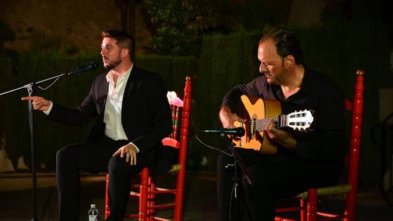 Iván Centenillo, en las 'Noches de vino y flamenco' de Huétor Vega