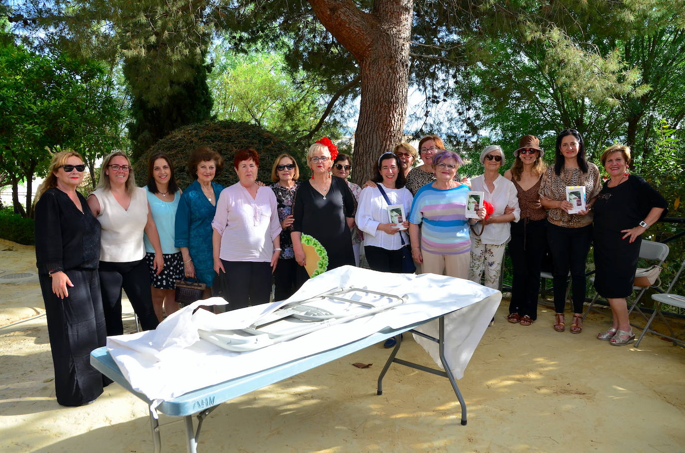 Algunas de las participantes en la charla.