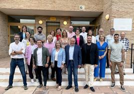 Presentación de la candidatura del PSOE a la alcaldía de Huétor Vega.
