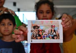 'Photocall' en la clausura de los talleres y escuelas deportivas municipales el año pasado.