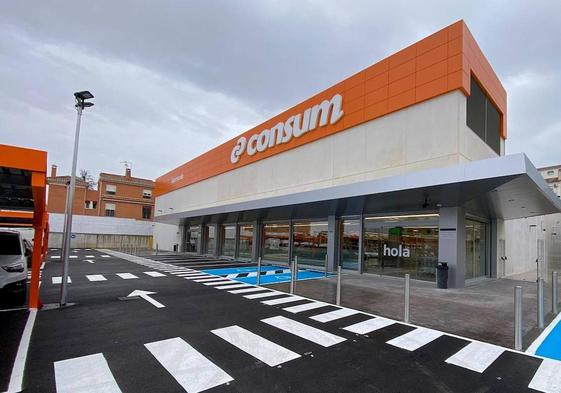 Nuevo supermercado de Consum, en la Avenida de Andalucía de Huétor Vega.